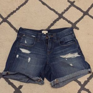 J. Crew jean shorts size 24